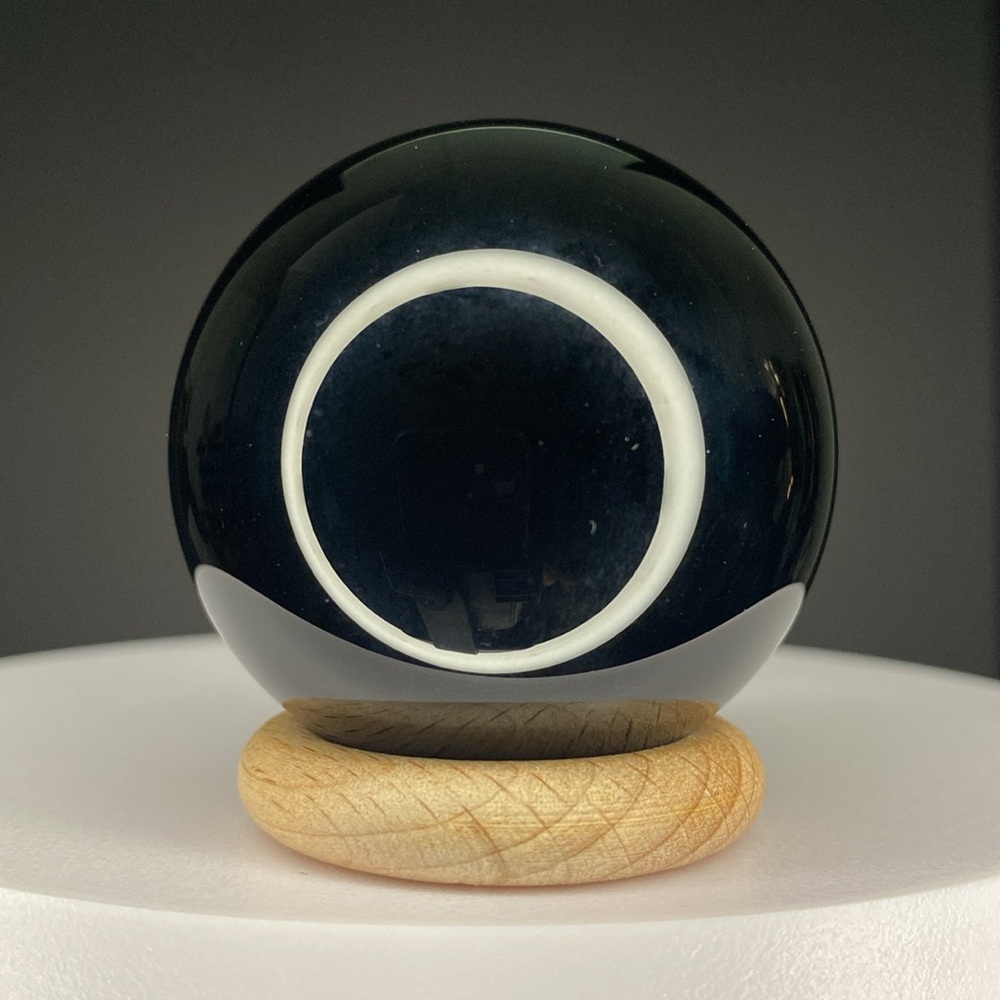 9. Black Obsidian Sphere